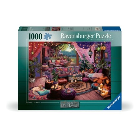 Ravensburger - Puzzle refugiu in stil boem 1000 piese Ravensburger - 1
